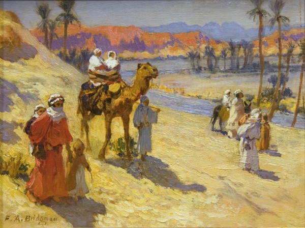 A walk through the dessert by Frederick Arthur Bridgman